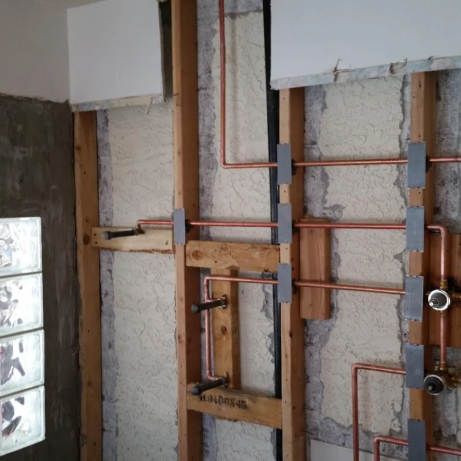 Copper pipe installation for Burst Pipe Repair in Beaver Falls